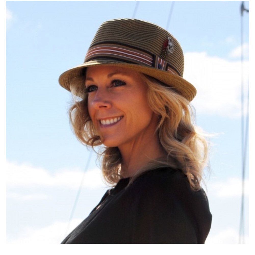 JAXON hats Ridley Toyo Straw Trilby Fedora Hat